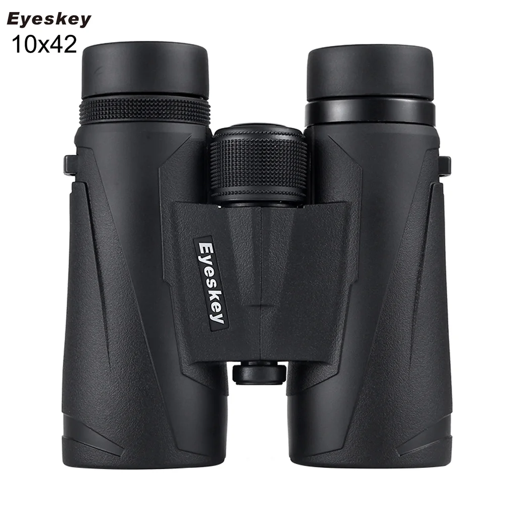 Eyeskey HD BAK4 оптика 8x32/10X32/8X42/10X42 зум водонепроницаемый азот мощный монокулярный бинокль телескоп для охоты на открытом воздухе - Цвет: 10x42