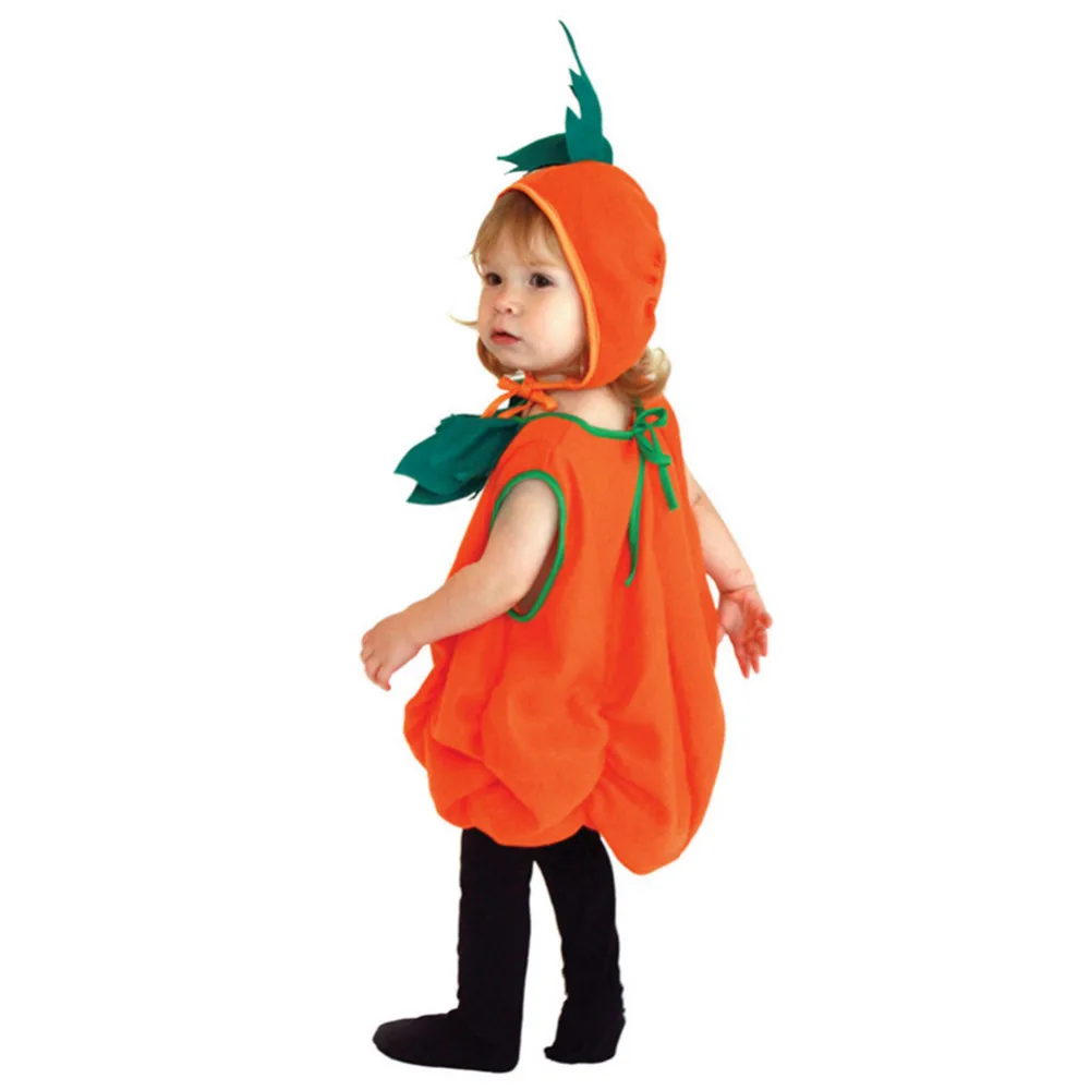 Детский костюм тыквы для фестиваля на Хеллоуин милый комплект в виде тыквы для костюмированного представления