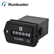 Runleader HM002 AC 110-250V водонепроницаемый двигатель счетчик часов для генератора трактора бензиновый двигатель