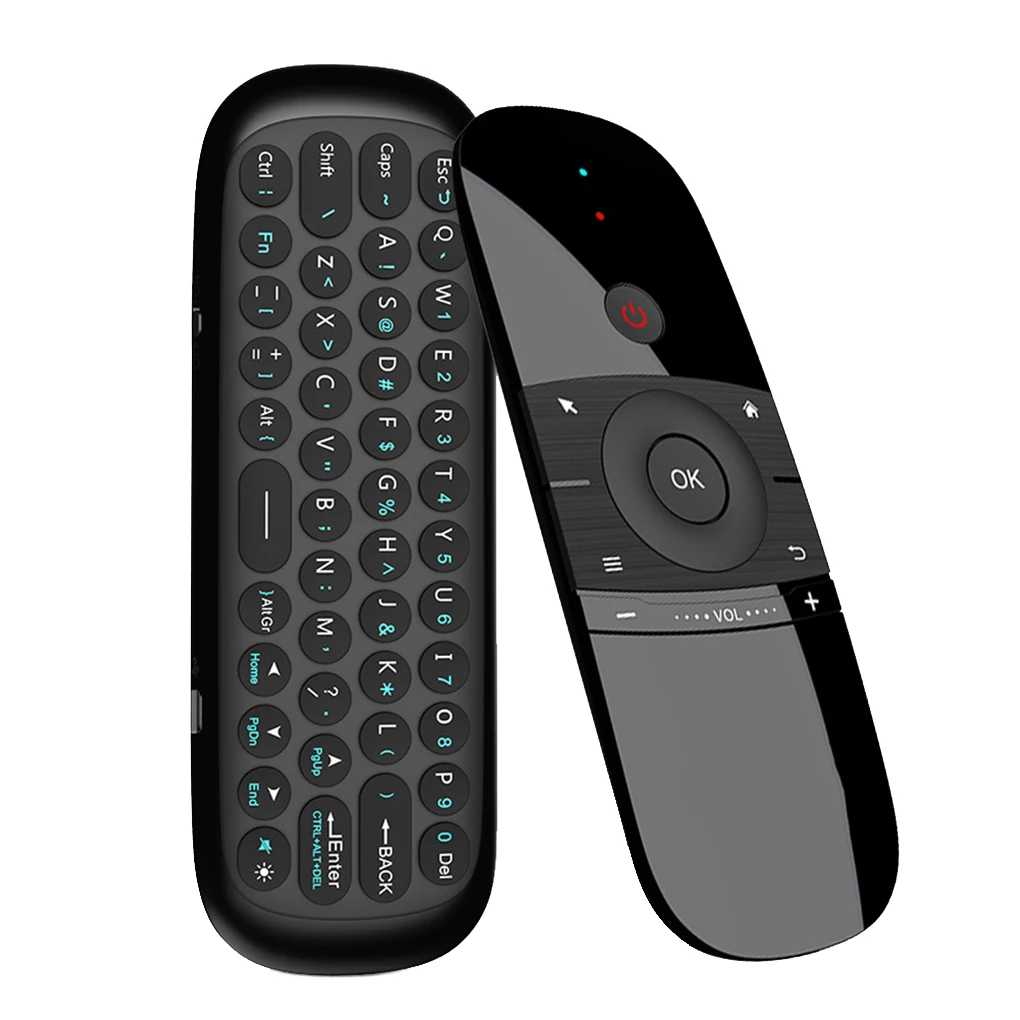 

W1 Keyboard Mouse Wireless 2.4G Fly Air Mouse Rechargeble Mini Remote Control For Android Tv Box/Mini Pc/Tv