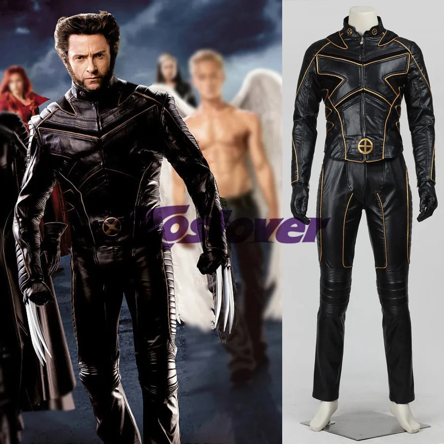 X men James Logan Howlett Cosplay Dress Outfits Halloween Party Costume