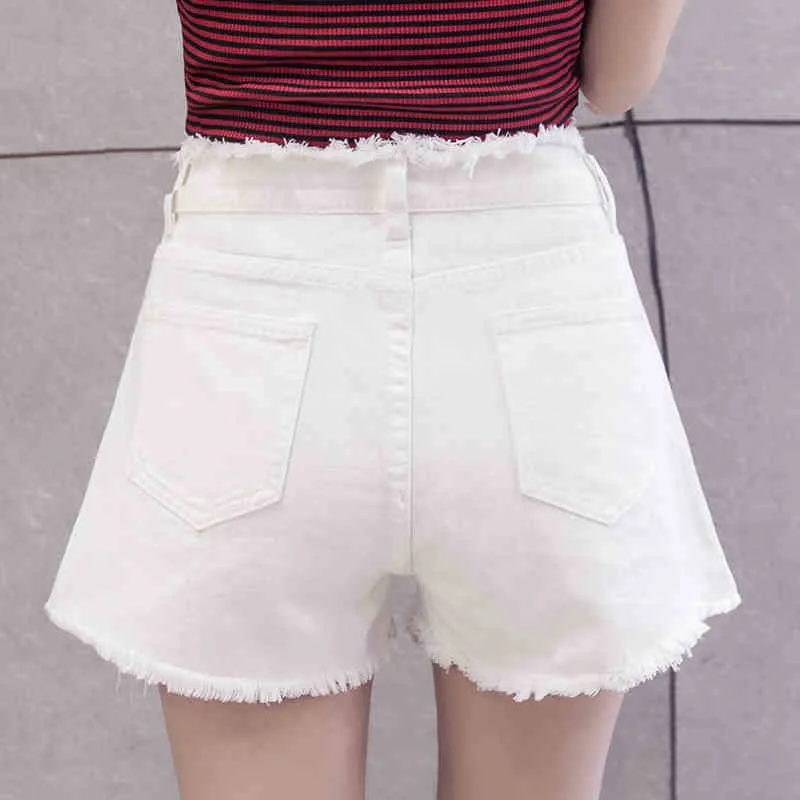 Джинсы женские винтажные свободные с высокой талией большие размеры 5XL|sexy short