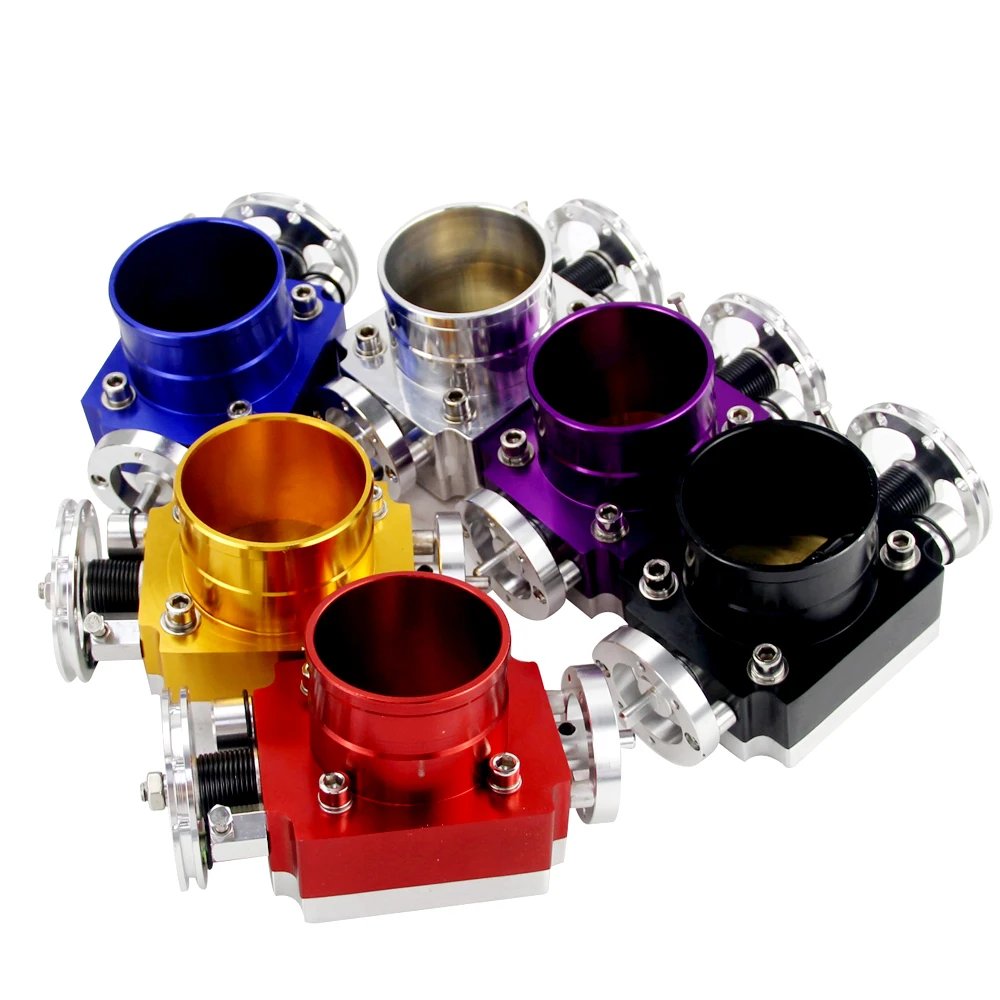 Throttle Body Intake Manifold 70MM Billet Aluminum High Flow WLR6970