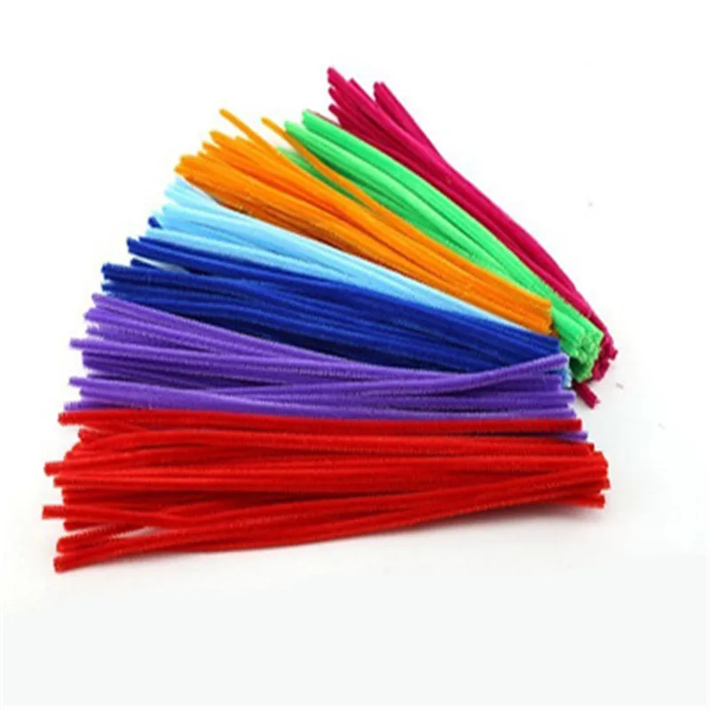 100pcs-Montessori-Math-Educational-Toy-Chenille-Sticks-Puzzle-Craft-Children-Kid-Pipe-Cleaner-Stems-Craft-Creative (4)