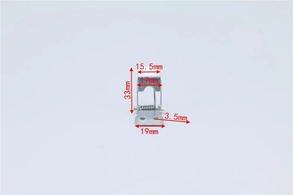 

Custom 10Pcs 33mm 50mm 58.5mm length Fasteners Ceiling Spring Clips for Led Panel