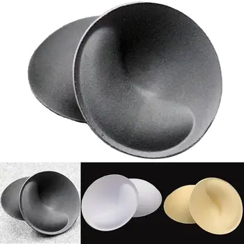 

1Pair Women Intimate Accessories Invisible Thick Sponge Push Up Swimsuit Pad Breast Chest Enhancers Foam Bra Insert for Swimsuit