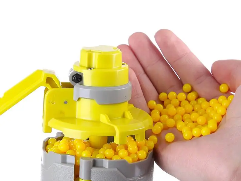 Tático com Função de Atraso de Tempo para Nerf Wargame-cinza + Amarelo Grande Ungrad Capacidade Bomba Brinquedo Gel Bola Bbs Airsoft T238 v2 2 Cheap Armas brinquedo
