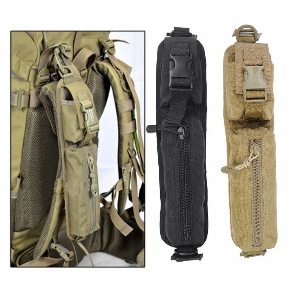 

Tactical Molle EDC Accessory Pouch Medical First Aid Kit Bag Sundries Shoulder Strap Rucksack Emergency Survival Gear Belt Bag