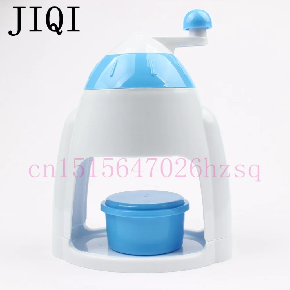 Jiqi trituradores de gelo shavers portátil azul