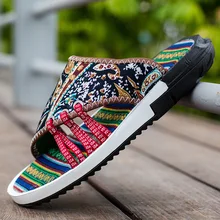 Летние домашние тапочки мужские легкие мужские повседневные тапочки удобные пляжные мужские вьетнамки дизайнерские уличные дорожные Тапочки