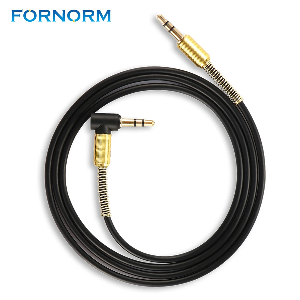 FORNORM Car Auxiliary Cable Extended Auxiliary3.5mm Jack to Jack Audio