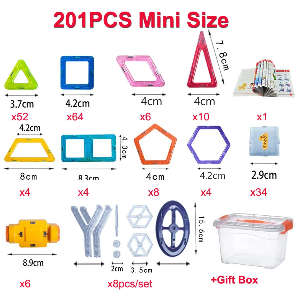 201pcs