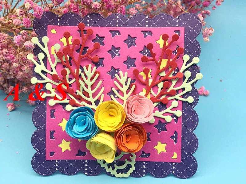  Y420 METAL CUTTING DIES Flower Scrapbook card invitation paper craft party decor embossing stencil  - 32853614792