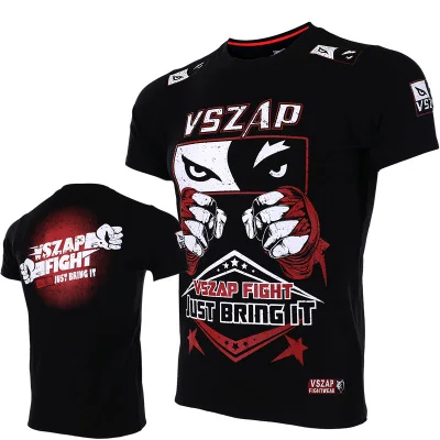 

Vszap MMA Boxing Sports Fighting Fitness Elasticity Tights Trousers Sweatshirts boxing