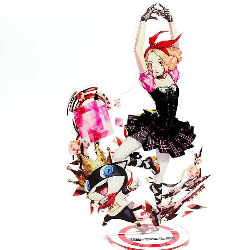 Persona 5 аниме игрушка двухсторонняя пластиковые фигурки игрушки высокое качество Коллекция Модель игрушки 21 см