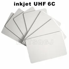 1000 шт 860-960 МГц UHF RFID с чипом Alien H3 струйная карта