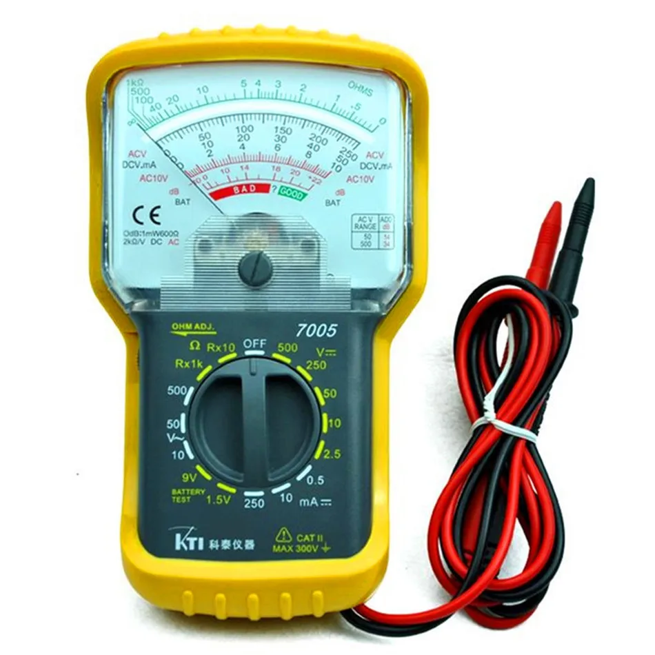 Оригинальный аналоговый мультиметр KTI Elcoteq KT7005|analog multimeter|multimeter analoglogging multimeter |