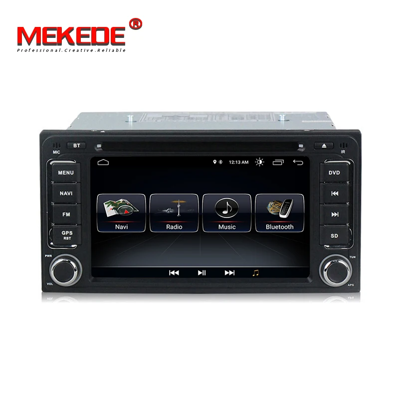 

Free shipping! MEKEDE android 8.1 Car multimedia Navigation GPS DVD player for Toyota corolla RAV4 universal car radio NAVI