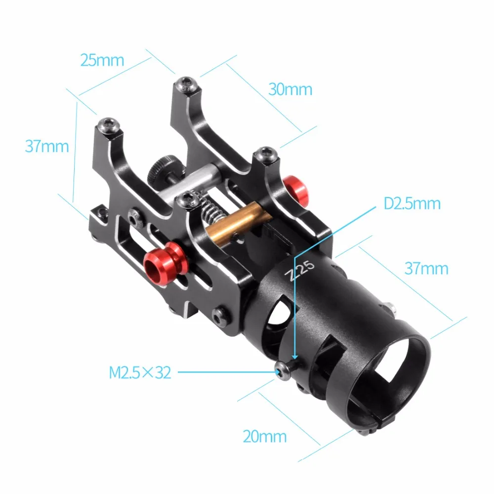 4 шт. Z16/Z25/Z30 CNC алюминиевый складной кронштейн трубки шарнир DIY для диаметром 16 мм 25 мм 30 мм автоматический Радиоуправляемый квадрокоптер мультиротор