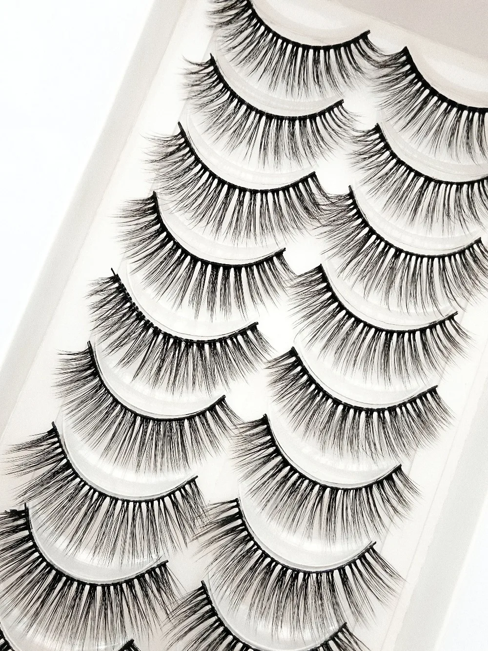 

2018 New 10 pairs natural false eyelashes fake lashes long makeup 3d mink lashes extension eyelash mink eyelashes for beauty 75