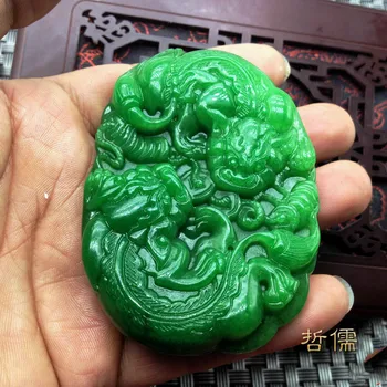 

Pure manual sculpture god beast pixou pendant tie-in beads charm men style