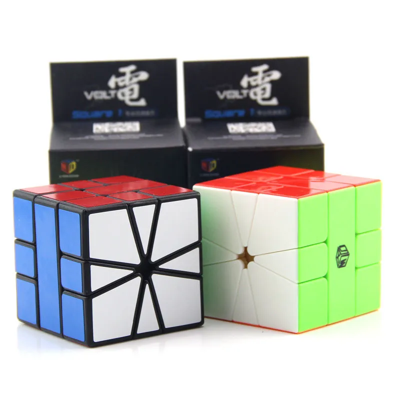 Qiyi mofangge квадратный 1 XDM X-Man Дизайн Вольт кв Magic Cube SQ1 Скорость кубики для
