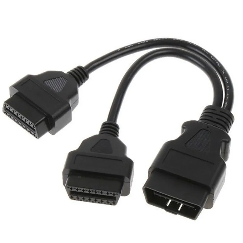 2018 Топ 1 2 16 Pin типа папа до контактный разъем OBD OBD2 Удлинительный кабель II