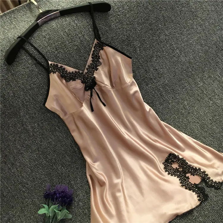 Ночное платье 2019 сексуальное женское белье новый летний стиль ночная рубашка пижама дамы пижамы для женщин Ночное AZ790