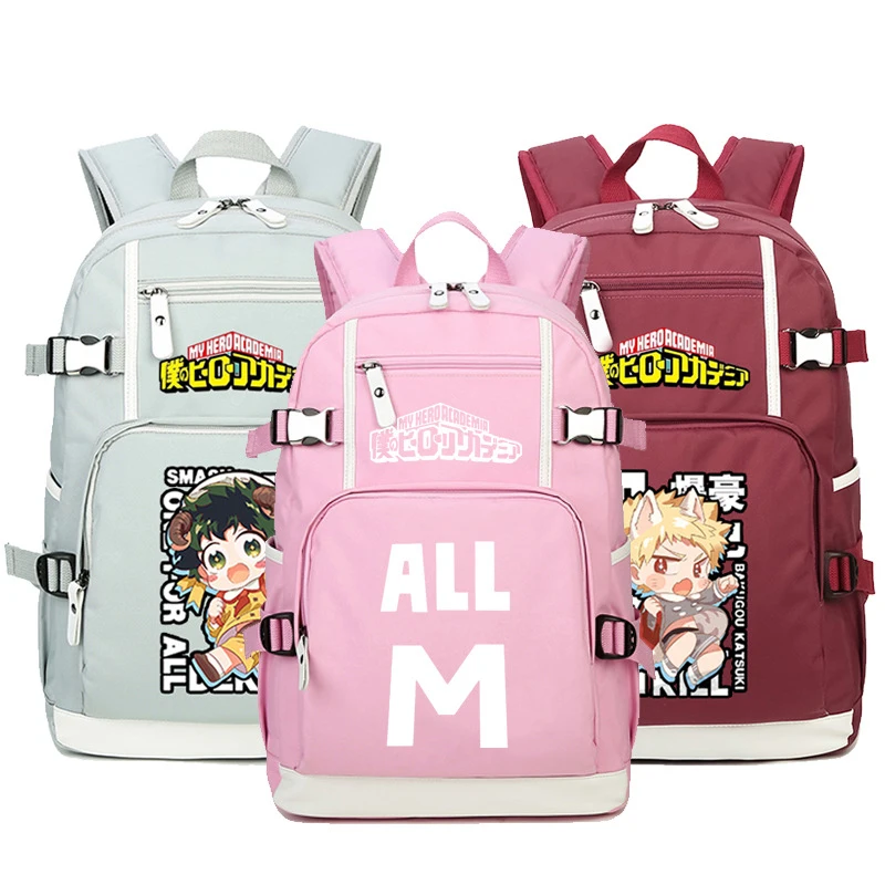 Japan My Hero Academia Backpack School Bag Shoulder bag Laptop bag Travel Bag 