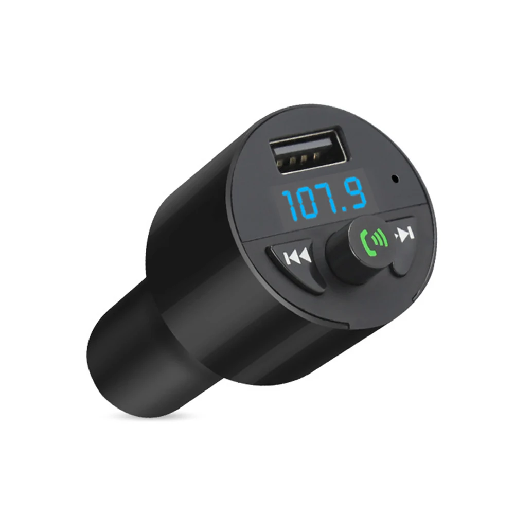 Car Chargers FM Transmitter Bluetooth Hands Free Car Kit with MP3 Audio Player USB Charger LED Display CSL2017