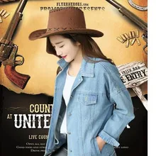 10 шт./партия,, Европейский и американский стиль, женская и мужская повседневная ковбойская шляпа для взрослых, солнцезащитная Кепка унисекс