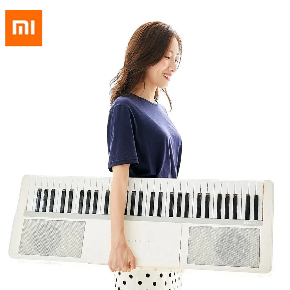 Xiaomi Youpin TheONE TOK1 Smart Electronic organ 61-keys AI Check умный Начинающий музыкальный инструмент приложение интеллектуальное обучение