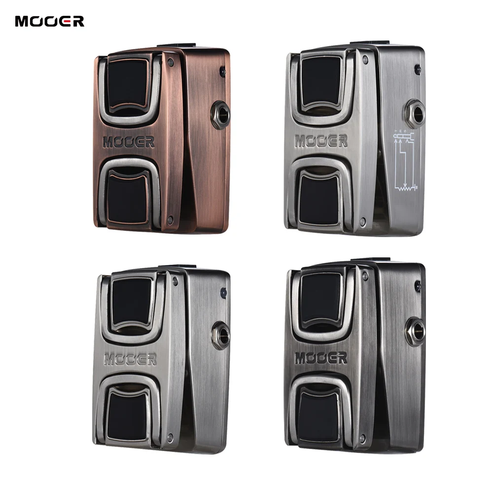 

MOOER 4 Effects Pedal Guitar Pedal Wah/ Expression/ Pressure/Volume/ Phaser Guitar Effect Pedal Pressure Sensing Switch