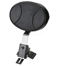 Motorcycle Adjustable New Plug In Driver Rider Seat Backrest Kit For Harley Touring Electra Road Street