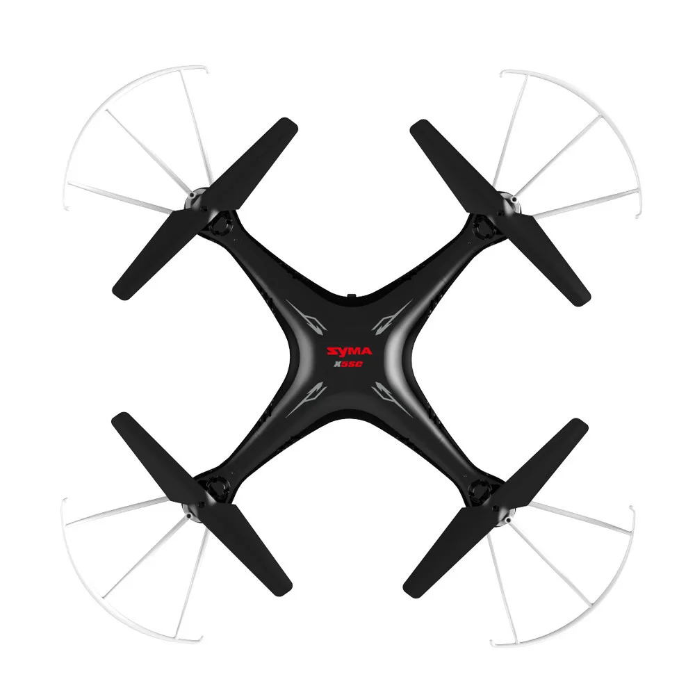 Обновленная Syma X5C X5C-1 2,4G 6 оси Безголовый режим GYRO RC Quadcopter RTF р/у вертолет со стальным корпусом и 2.0MP HD Камера