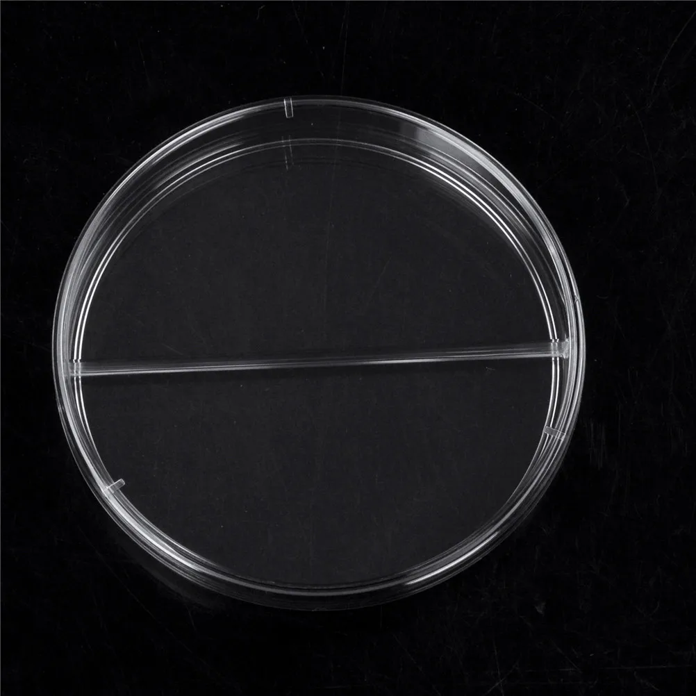 Practical Sterile Petri Dishes with Lids for Lab Plate Bacterial Yeast