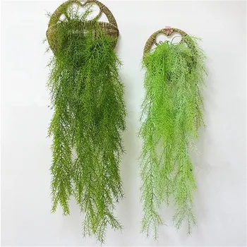 

Plastics Snapdragon greenery Plant Artificial Grass Aquatic Plants Vine for Wedding Centerpiece green wall decoration