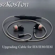Замена Bluetooth кабель для ie80 DIY Bluetooth наушники улучшенный кабель для IE8/IE80/IE8I Кабель-адаптер для iPad PC