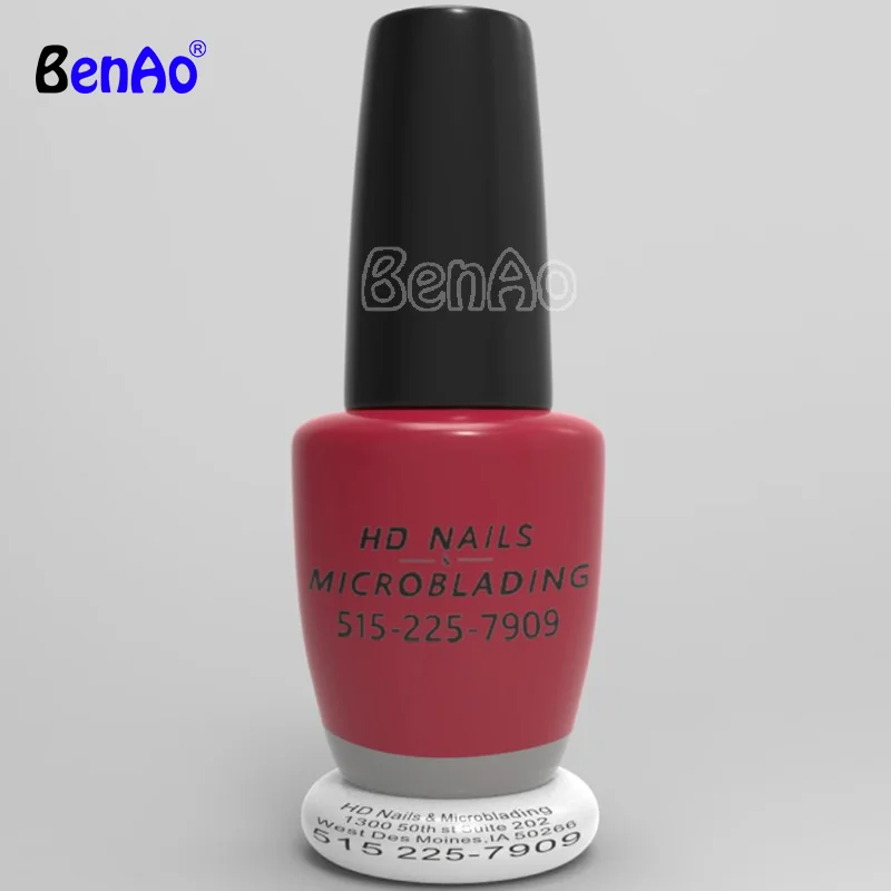 Z911 BenAo 6ft Custom made Inflatable nail polish bottle design/Big inflatable nail polish