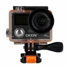 Original EKEN V8S Ultra HD Action Camera WIFI Remote Control EIS 4K 25fps 2.0″ Dual LCD 30M Waterproof Camcorder Sports Camera