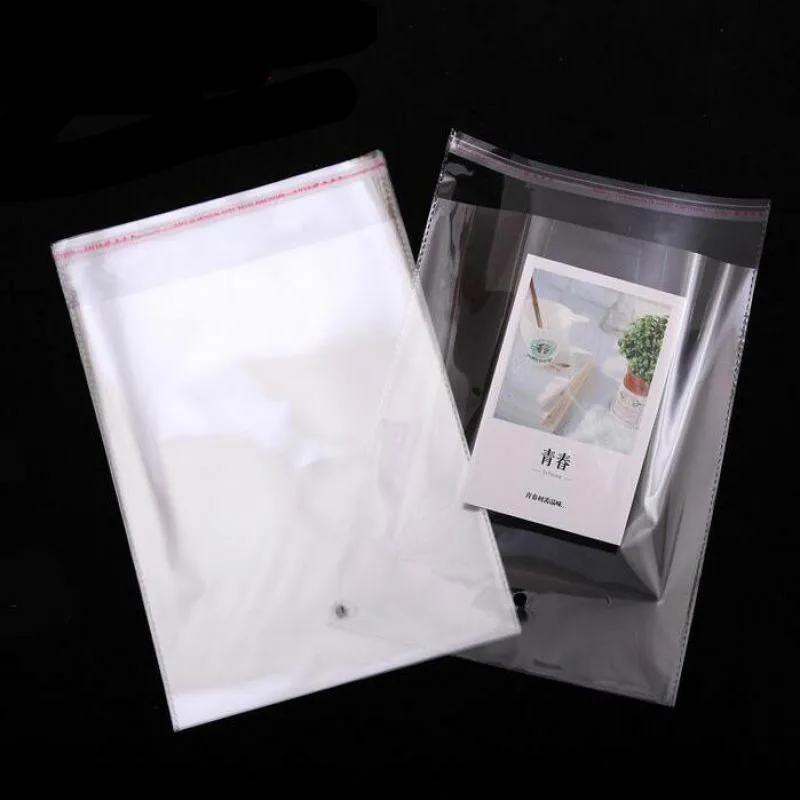 

10x18 cm clear gift bag sweets cookies lollipops cake cellophane Bags packaging candy Cookie Plastic New for the wedding 100 pcs