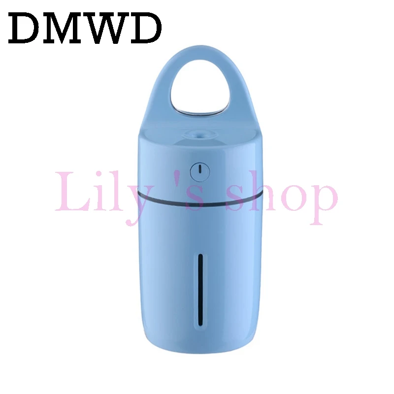 DMWD Portable Mini Aromatherapy font b Humidifier b font Air Diffuser Purifier USB LED Light Air