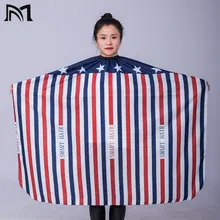 1 шт., 130*142 см, накидка для парикмахера, для салона, для стрижки волос, водонепроницаемая ткань, для салона, для парикмахерской, накидка, для парикмахерского, для парикмахерского, для туалетного столика