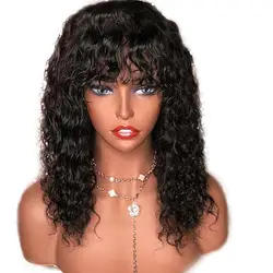 Прямые волосы 13x6 Синтетические волосы на кружеве парики из натуральных волос для Для женщин 150% Плотность Боб бразильские Синтетические