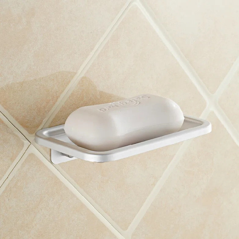 Space aluminum soap holder bathroom accessories soap basket holder