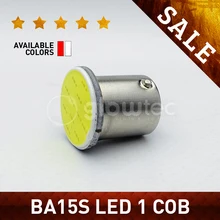 Led para carro 1156 ba15s 1 cob p21w r5w s25, luz externa, glowtec, 1 peça