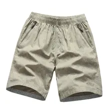 Модные мужские шорты в полоску с карманами на молнии и эластичным шнуром, повседневные хлопковые спортивные пляжные шорты, Новое поступление, летняя уличная мягкая уличная одежда