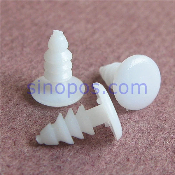 90 Pcs 6mm Hole 11mm Head Fir Tree Plastic Clip 90 Pcs 6mm Hole 11mm Head Fir Tree Plastic Clip