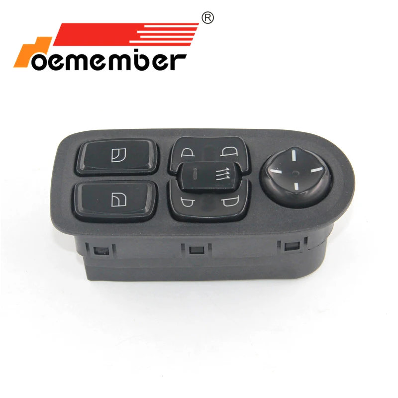 

1736600 Power Master Window Control Switch For DAF XF 1693124 1811131 1698944 1669884 1788599 5.80024 1811135 1788603 1895436