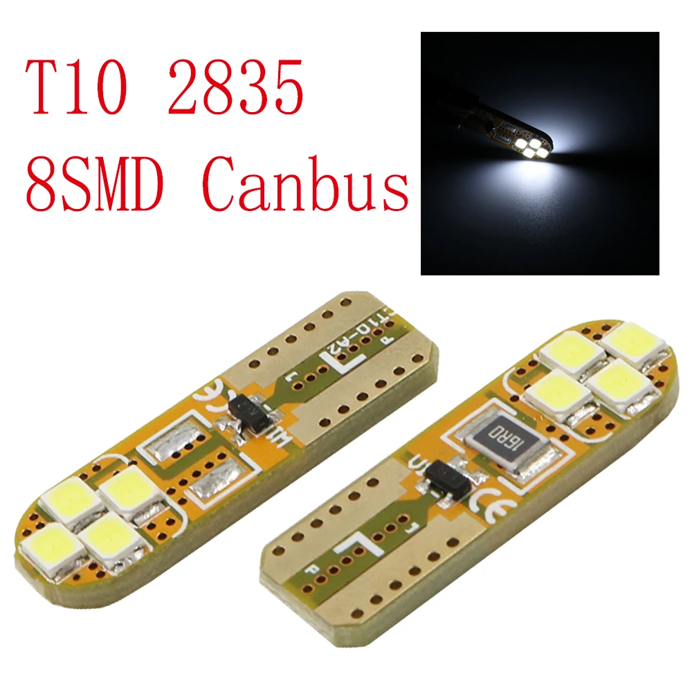 YSY Новый 300X T10 168 194 501 w5w 8smd 2835 led Canbus без ошибок автомобильный зазор обратный свет